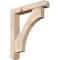 Ekena Millwork Westlake Craftsman Smooth Bracket w/ Offset Brace, Douglas Fir, 5 1/2"W x 30"D x 34"H BKT0604X30X34WTL04SDF - alternate 1